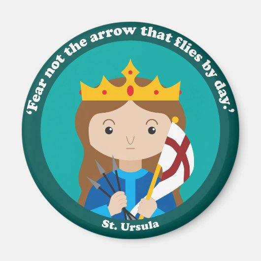 St. Ursula Magneet (Voorkant)