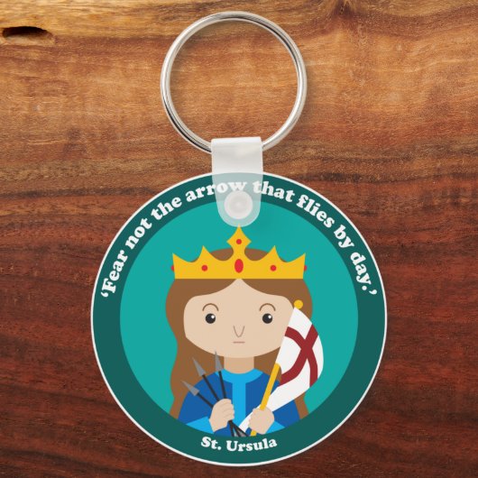 St. Ursula Sleutelhanger (Voorkant)