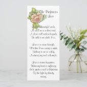 ST. Valentijns gedicht-pas aan Kaart (Staand voorkant)