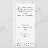 ST. Valentijns gedicht-pas aan Kaart (Achterkant)