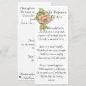 ST. Valentijns gedicht-pas aan Kaart (Voorkant / Achterkant)