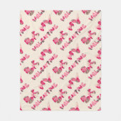 St. Valentijnsdag. Fleece Deken (Voorkant)