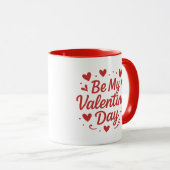 St. Valentijnsdag koffiemok Mok (Voorkant rechts)