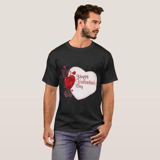 St. Valentijnsdag T-shirt (Voorkant volledig)