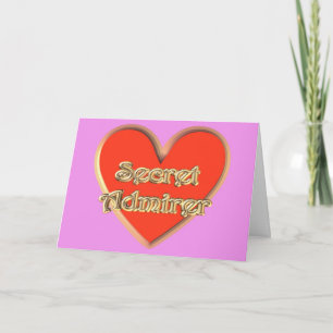 St. Valentijnsdag Valentijn Secret Admirer Feestdagen Kaart