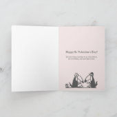 St. Valentine’s Day card: Awesome Two Toucans Bedankkaart (Binnen)