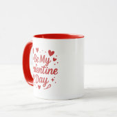 St. Valentine's Day Coffee Mug Mok (Voorkant links)