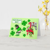 St van de Regel van kabouters Klopjes Kaart (Gele Bloem)