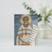 St. Vasily Martysz Orthodox Christelijk Icoon Briefkaart (Staand voorkant)