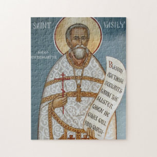 St. Vasily Martysz Orthodox Christelijk Icoon Legpuzzel