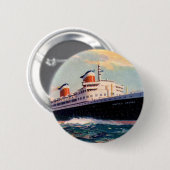 st Verenigde Staten op Zee Ronde Button 5,7 Cm (Voorkant /achterkant)