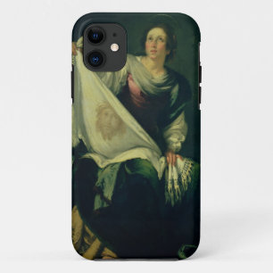 St. Veronica, 1625-30 (olie op doek) Case-Mate iPhone Case