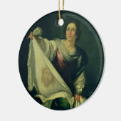 St. Veronica, 1625-30 (olie op doek) Keramisch Ornament (Links)