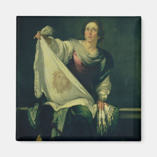 St. Veronica, 1625-30 (olie op doek) Magneet (Voorkant)