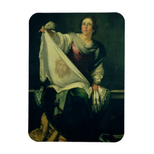 St. Veronica, 1625-30 (olie op doek) Magneet