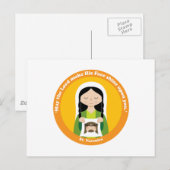 St. Veronica Briefkaart (Voorkant / Achterkant)