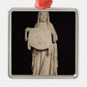 St. Veronica, c.1310 Metalen Ornament (Voorkant)