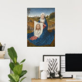 St. Veronica, c.1470-1475 (olie op het paneel) Poster (Thuiskantoor)