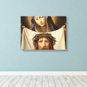 St. Veronica Canvas Afdruk (Insitu (Houten vloer))