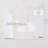 St. Veronica door Hans Memling Briefkaart (Achterkant)