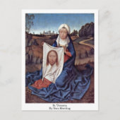 St. Veronica door Hans Memling Briefkaart (Voorkant)