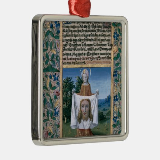 St. Veronica Metalen Ornament (Rechts)