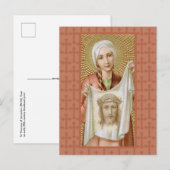 St. Veronica van Jeruzalem (JM 60) Briefkaart (Voorkant / Achterkant)
