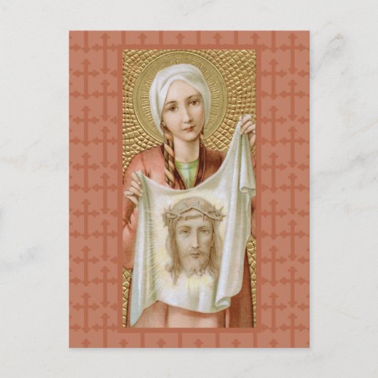 St. Veronica van Jeruzalem (JM 60) Briefkaart (Voorkant)