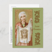 St. Veronica van Jeruzalem (JM 60) Briefkaart (Voorkant / Achterkant)