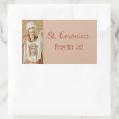 St. Veronica van Jeruzalem (JM 60) Rechthoekige Sticker (Tas)