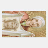 St. Veronica van Jeruzalem (JM 60) Rechthoekige Sticker (Voorkant)