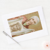 St. Veronica van Jeruzalem (JM 60) Rechthoekige Sticker (Envelop)