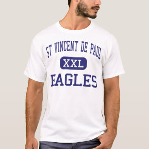 St Vincent De Paul Eagles Middle Detroit T-shirt