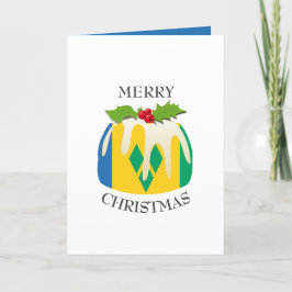 ST VINCENT FLAG | Kerstmis | Festief Feestdagen Kaart