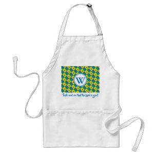 ST VINCENT FLAG   Monogram   Christelijke scripts Standaard Schort