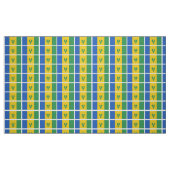 ST. Vincent Flag Stof (Fat Quarter)