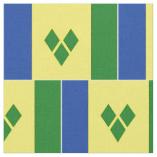 St. Vincent Flag Stof
