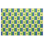 St. Vincent Flag Stof (Fat Quarter)