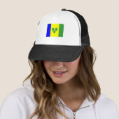 St. Vincent Flag Trucker Pet (In situ)