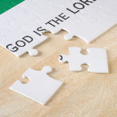 ST VINCENT | Gezegende natie | VINCENTIËLE VLAG Legpuzzel (Zijkant)