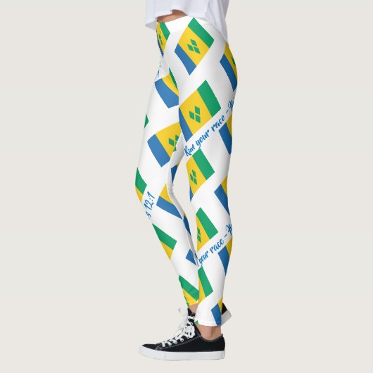 ST VINCENT GRENADINES Christelijke Schrift Custom Leggings (Links)