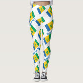 ST VINCENT GRENADINES Christelijke Schrift Custom Leggings (Voorkant)