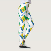 ST VINCENT GRENADINES Christelijke Schrift Custom Leggings (Rechts)