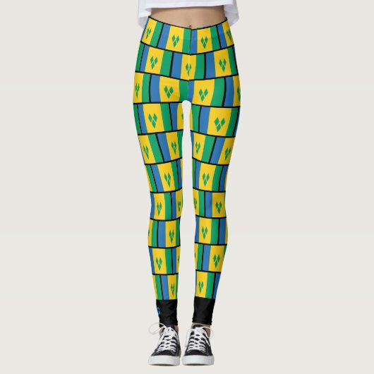 ST VINCENT Monogram Leggings (Voorkant)