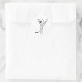 St. Vision Ronde Sticker (Tas)