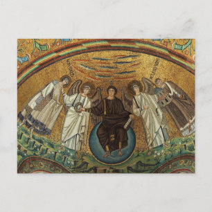 St. Vitalis, Aartsengel en Jezus Christus Byzantij Briefkaart