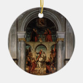 St. Vitalis en Saints Keramisch Ornament (Voorkant)