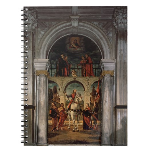 St. Vitalis en Saints Notitieboek (Voorkant)