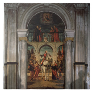 St. Vitalis en Saints Tegeltje