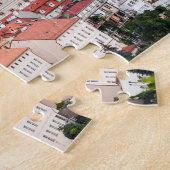 St. Vitus Cathedral en Prague Cityscape - Tsjechië Legpuzzel (Zijkant)